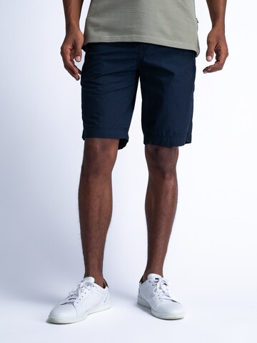 Petrol Industries Regular Broek 'Tropicana' in Blauw