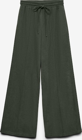 VERO MODA - Pierna ancha Pantalón en verde: frente