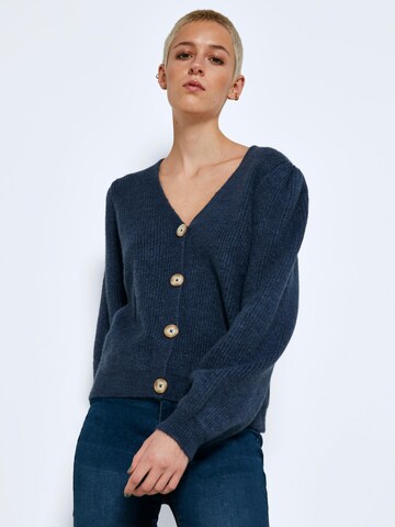 Noisy may Knit cardigan 'Son' in Blue