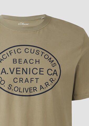s.Oliver T-Shirt in Grün
