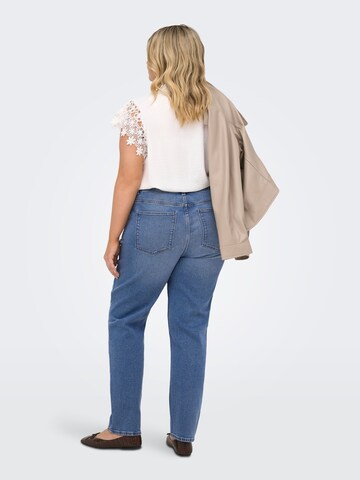 ONLY Carmakoma regular Jeans i blå