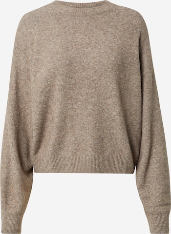 WEEKDAY Sweater 'Aggie' in Beige: front