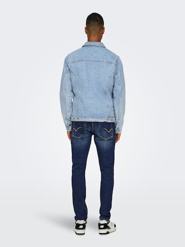 Regular Jean 'ONSLOOM' Only & Sons en bleu