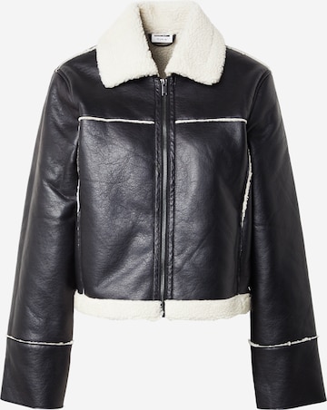 Noisy mayPrijelazna jakna 'NMSHANINA' - crna boja: prednji dio