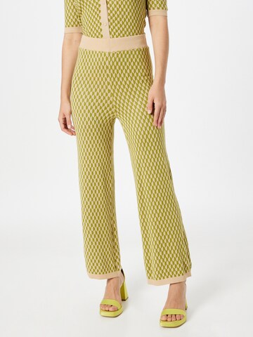 Aware Loose fit Pants 'URINA' in Green: front