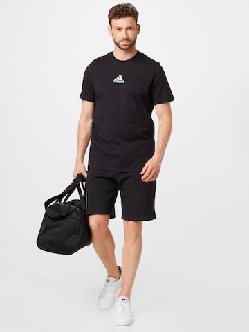 ADIDAS SPORTSWEAR Sportshirt in Schwarz