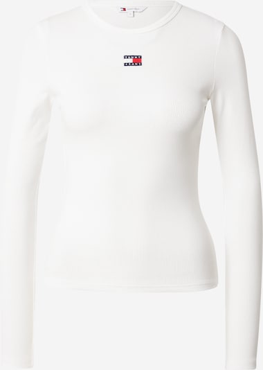 Marškinėliai iš Tommy Jeans, spalva – balta, Prekių apžvalga