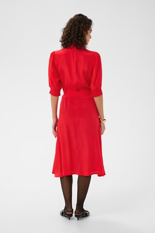 Kaffe Blusekjole 'KAemine' i rød