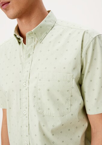 s.Oliver - Regular Camisa em verde