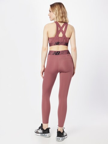 new balance Skinny Sportbroek in Roze