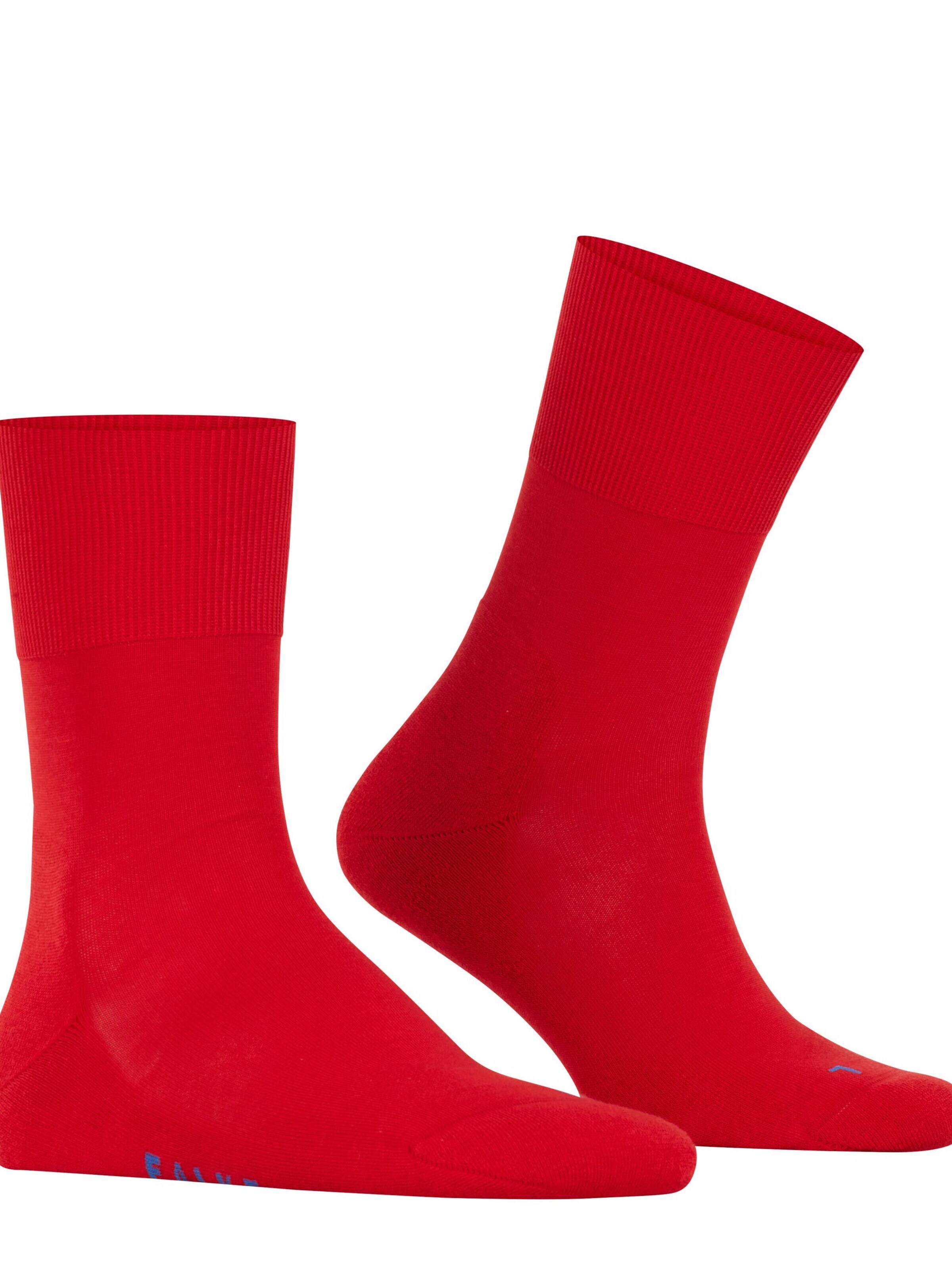 FALKE Socken 'Run'‌‌‌ in Rot: Vorderseite