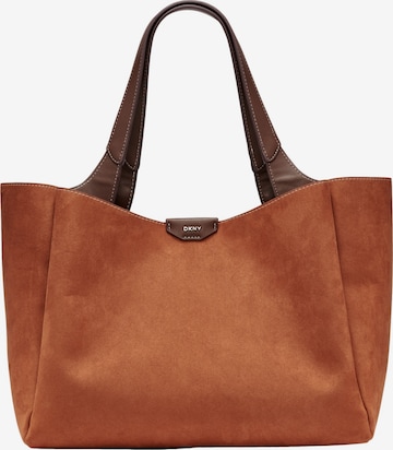 Sac bandoulière 'WILLA' DKNY en marron : devant