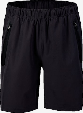 LPO Regular Pants in Black: front