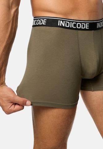 INDICODE JEANS Boxer shorts ' Milano ' in Green