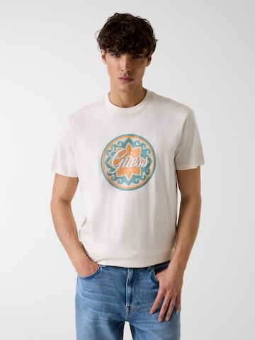 GUESS Shirt in Beige: front