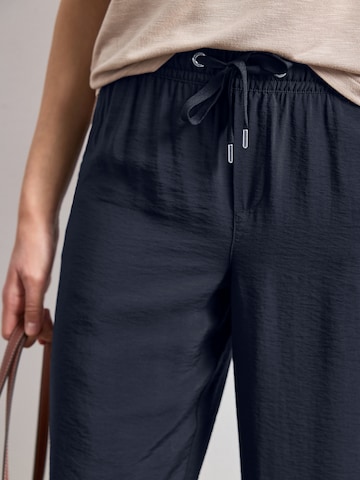 STREET ONE Wide Leg Hose 'Emee' in Blau