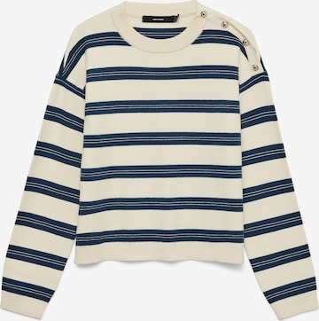 VERO MODA - Jersey 'VMGOLD' en beige: frente