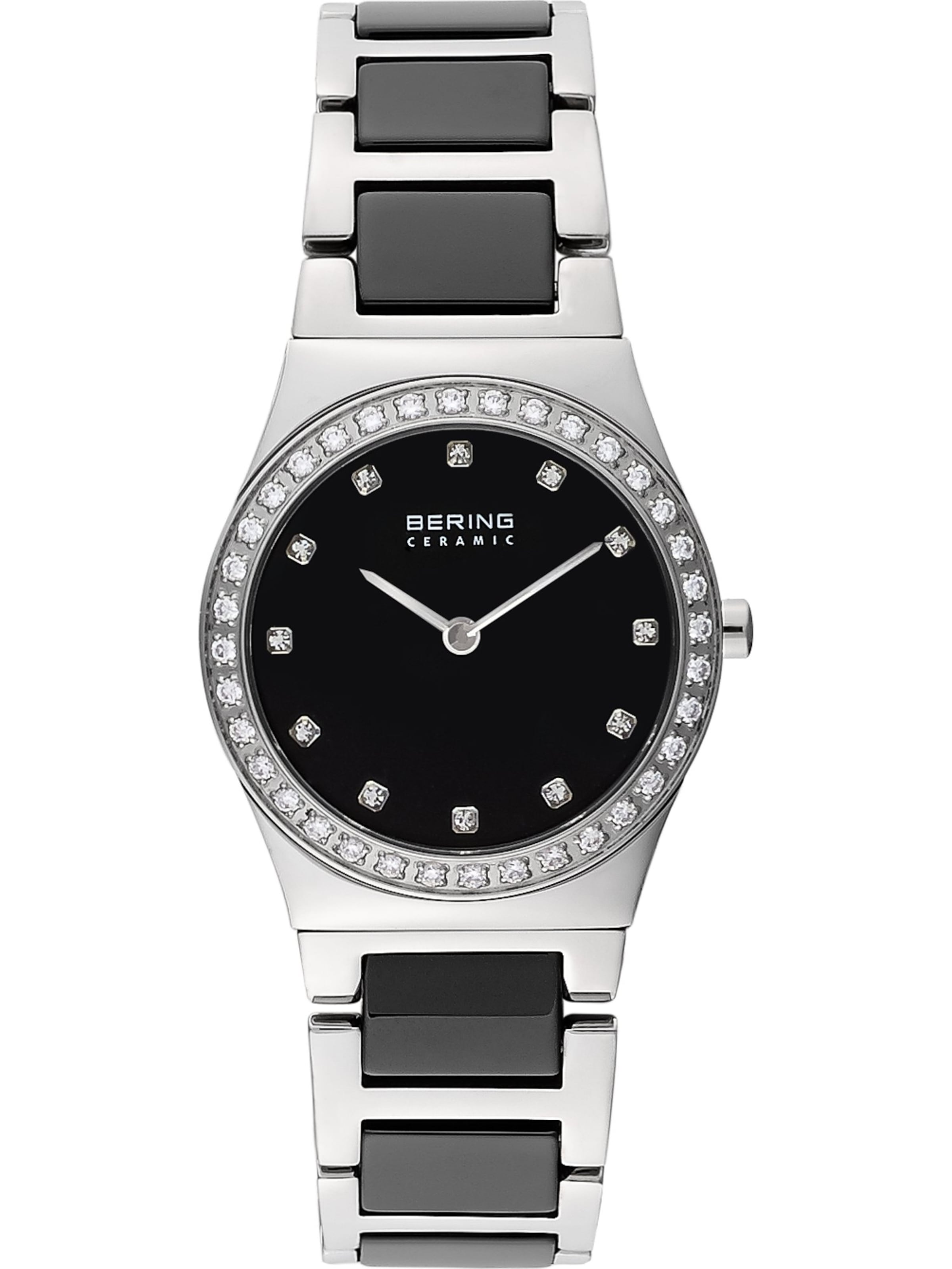 BERING Analog Watch in Silver: front