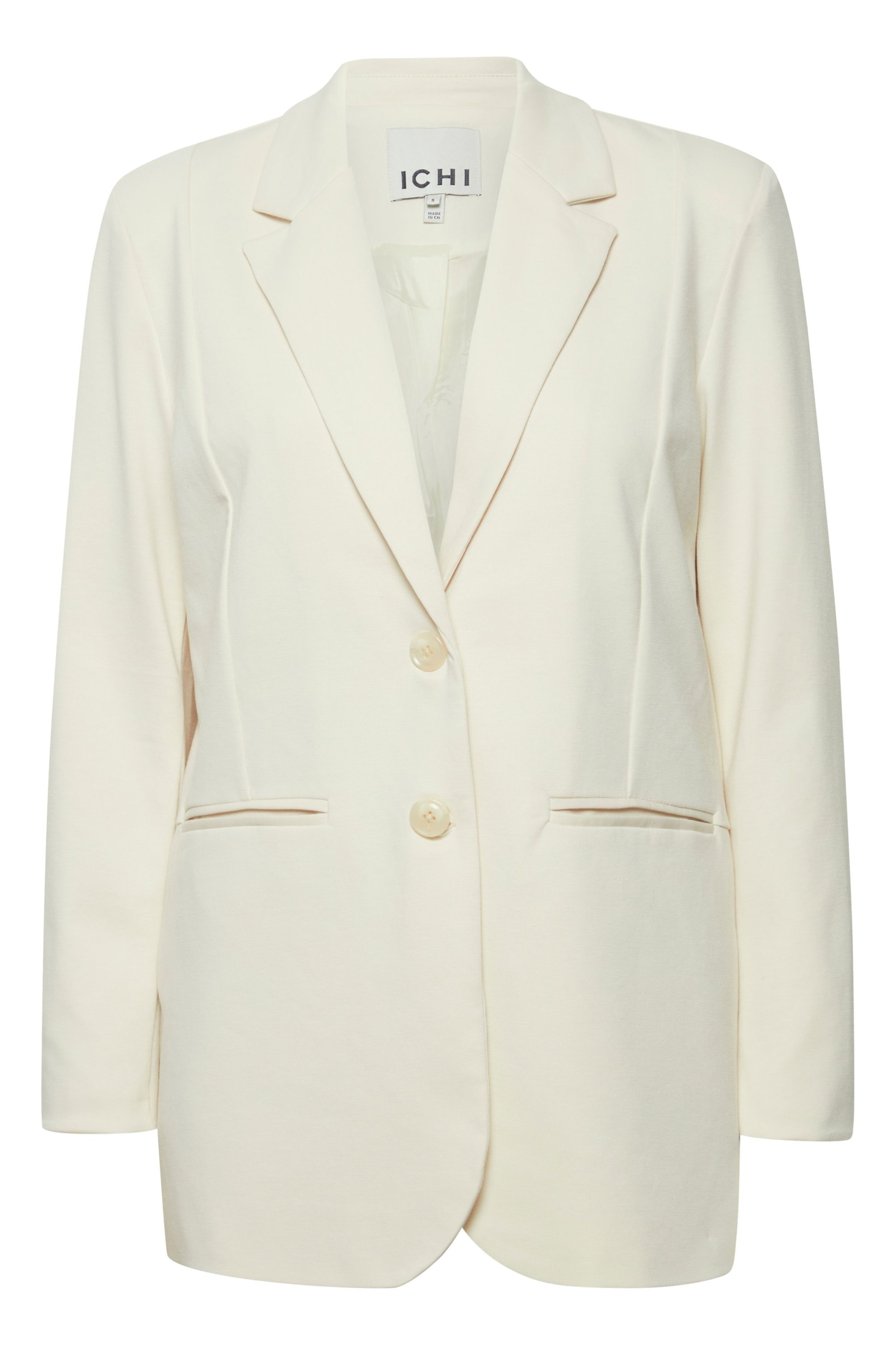 ICHI Blazers 'Kate' in Beige: voorkant