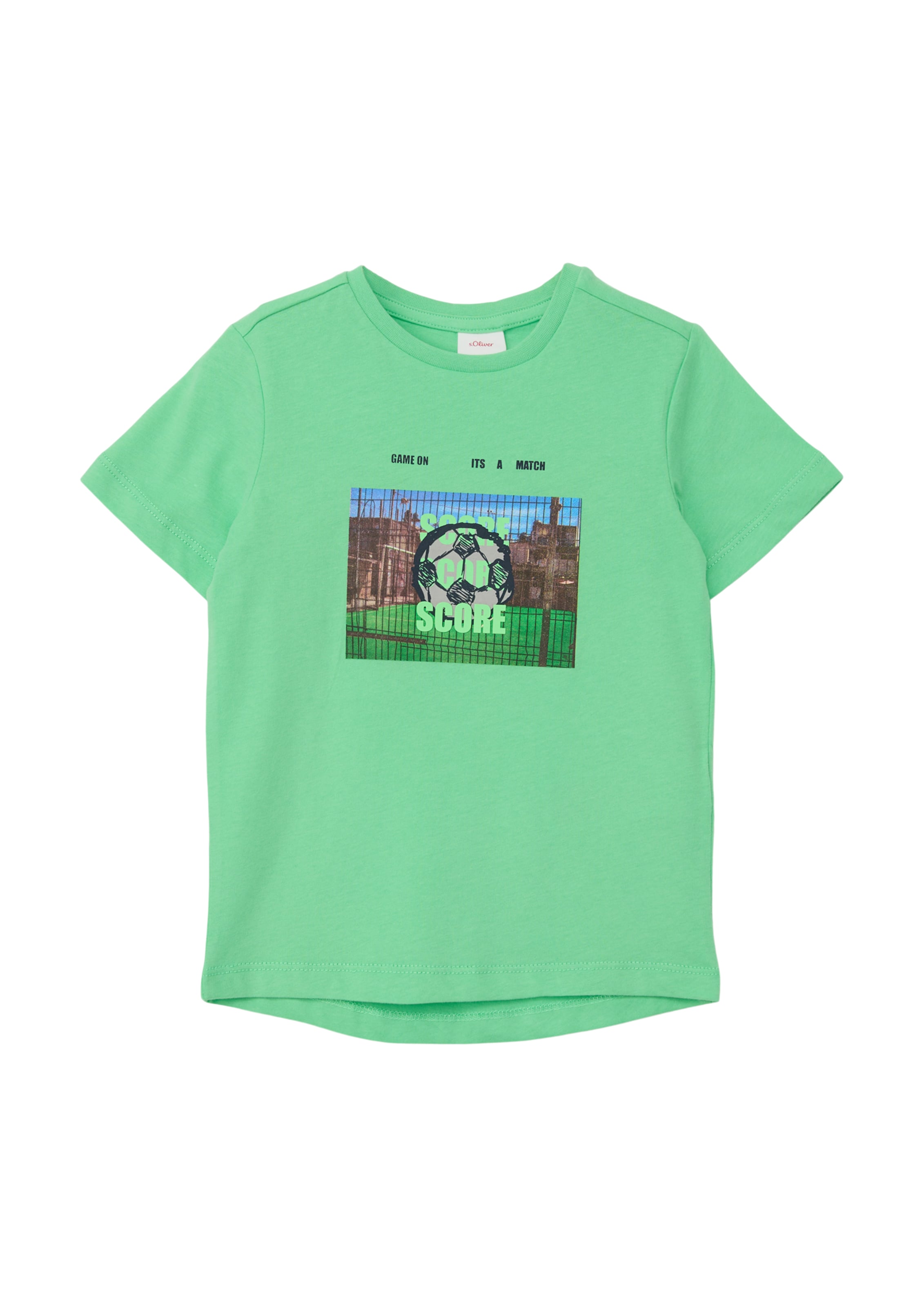 T-Shirt s.Oliver en vert : devant