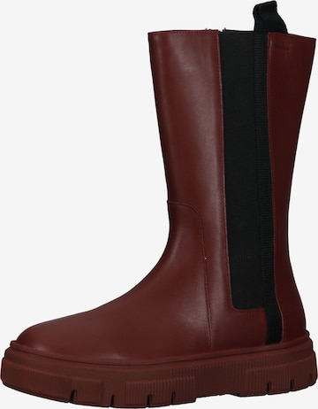 GEOX Ankle Boots in Red: front