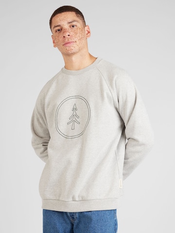bleed clothing Sweatshirt 'Seelix' i grå: framsida
