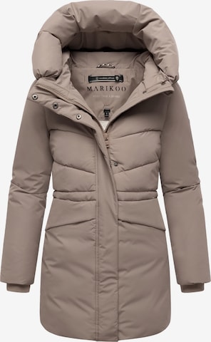Manteau d’hiver 'Delilah 16' MARIKOO en beige : devant