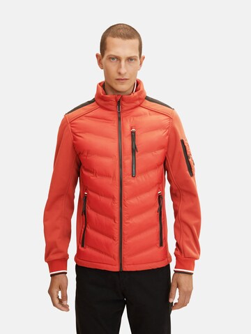 TOM TAILOR Between-Season Jacket in Red: front