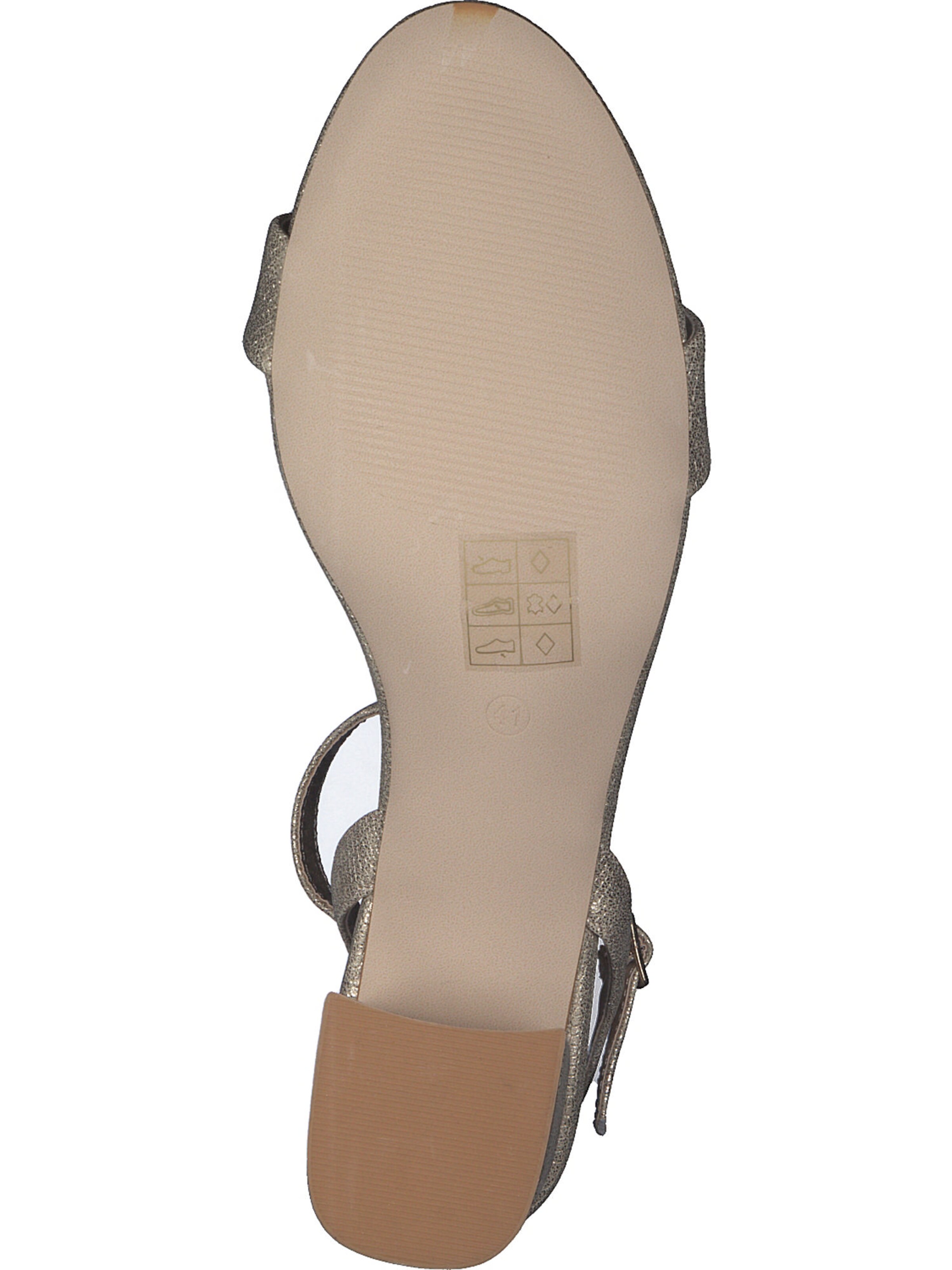 LA STRADA Strap Sandals '2300552' in Gold