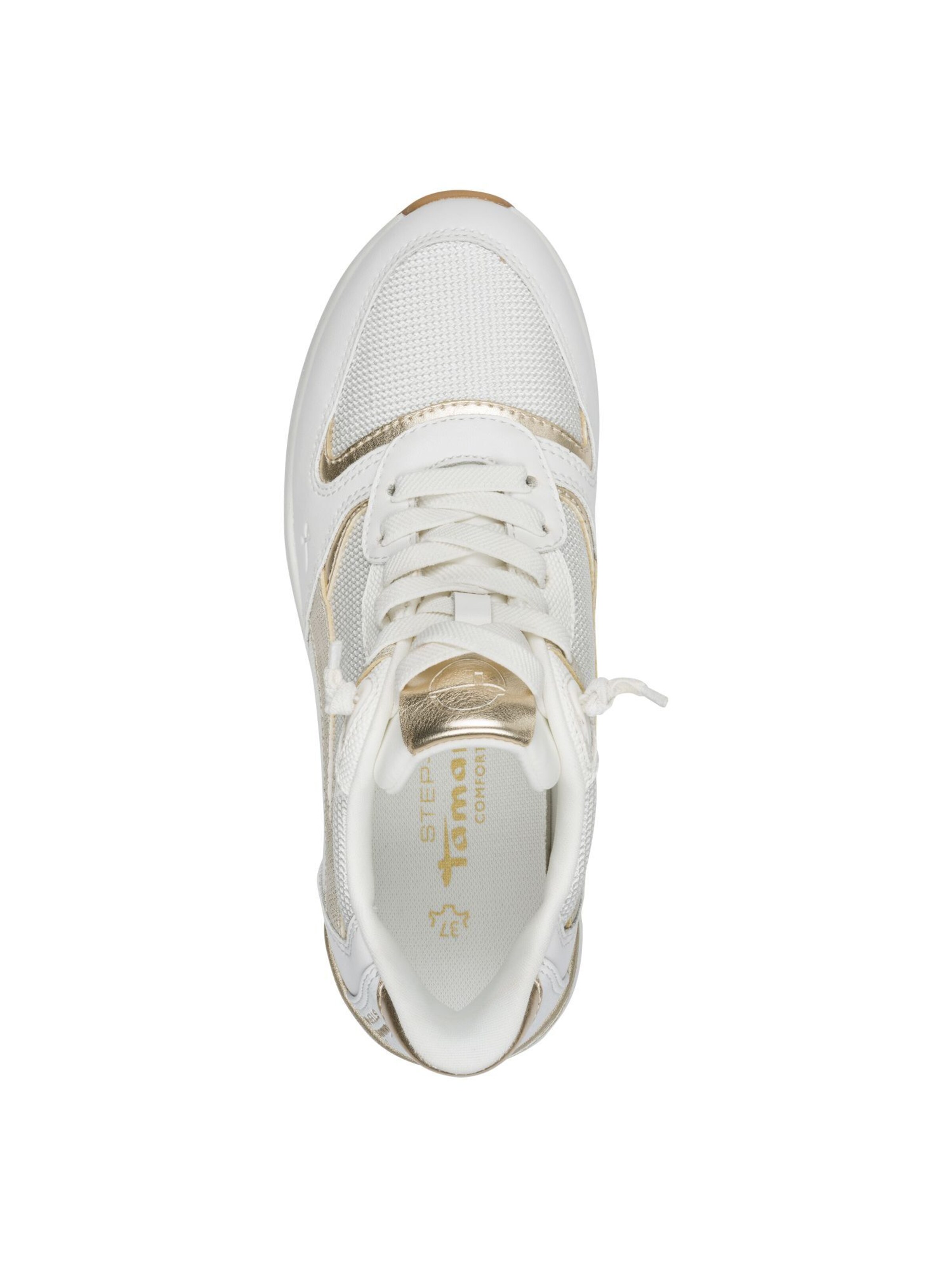 Tamaris Platform trainers in White