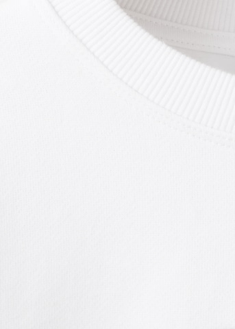MANGO KIDS Sweatshirt i vit