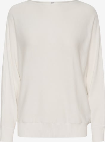 CULTURE Sweater 'Annemarie' in White: front
