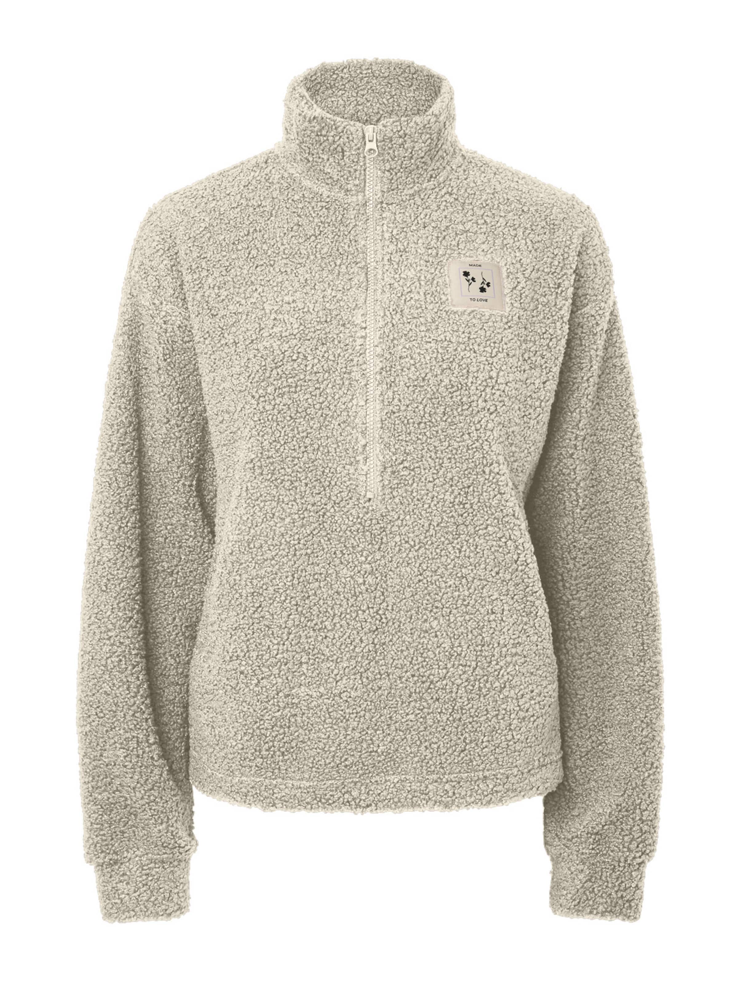 PIECES - Jersey 'PCKATTY' en beige: frente