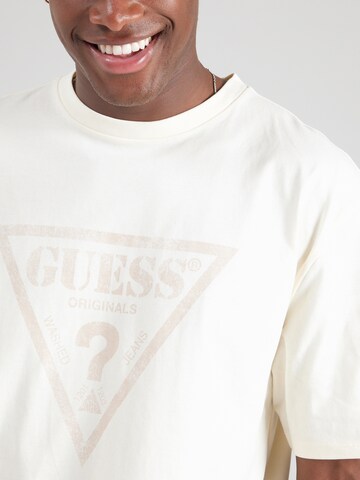 GUESS Originals Футболка в Бежевый