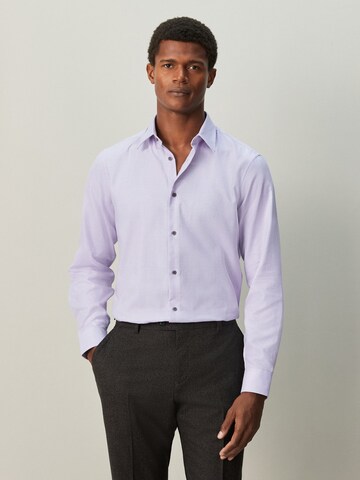 Next Regular fit Overhemd in Lila: voorkant