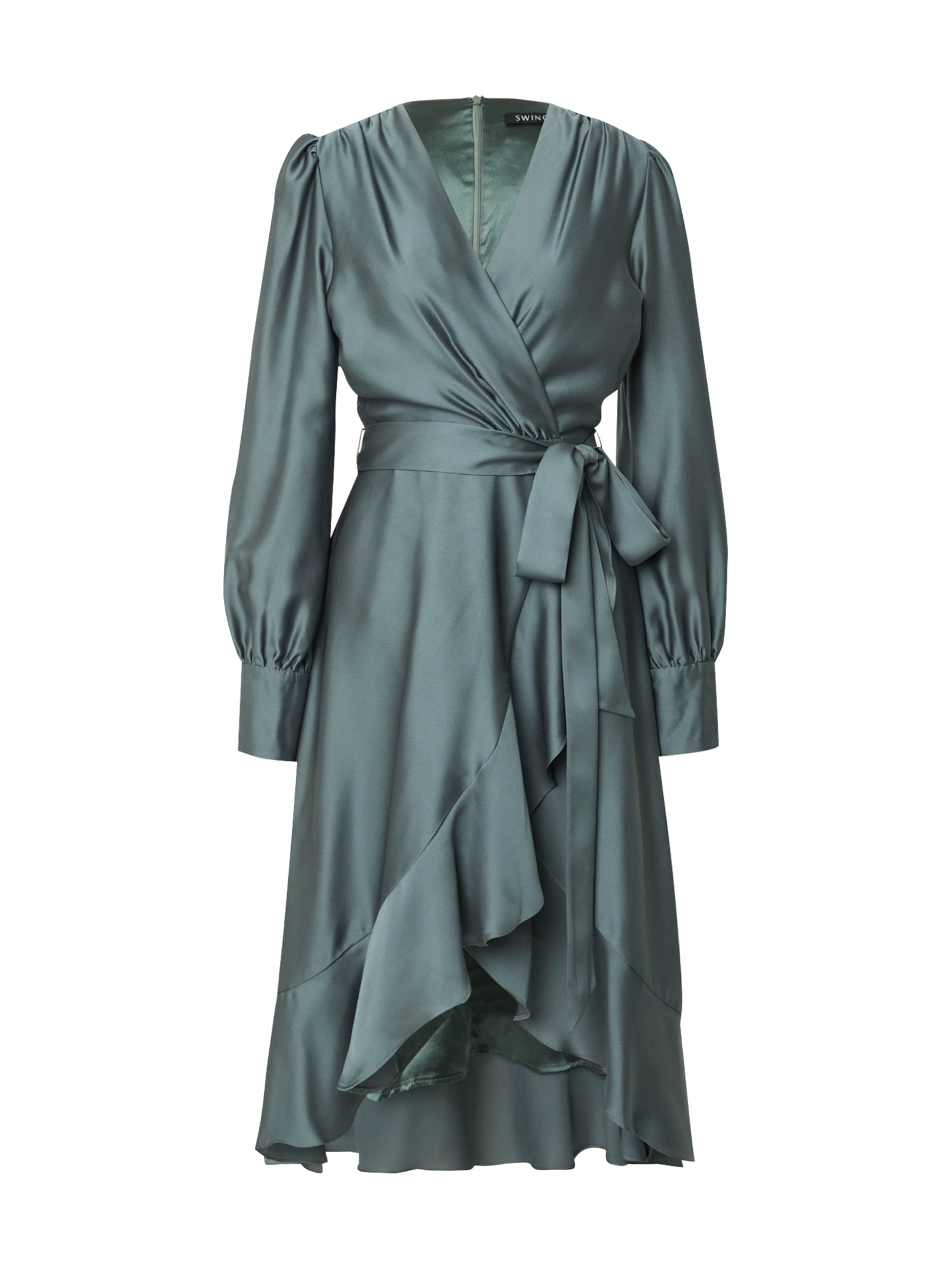 SWING Mekko värissä vihreä: etupuoli
