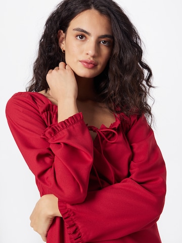 Robe 'SIGNE' PIECES en rouge