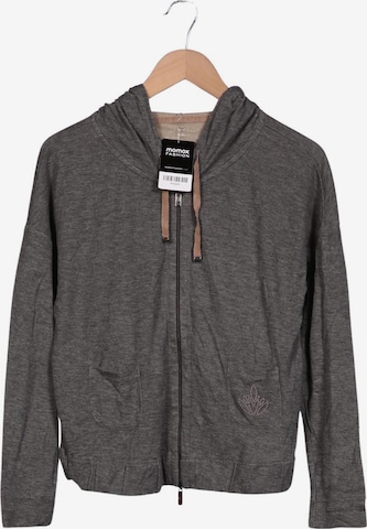 Luisa Cerano Kapuzenpullover S in Grau: Vorderseite