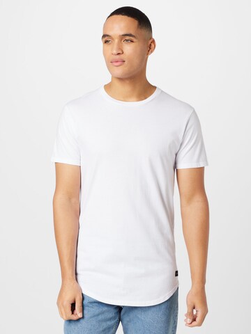 T-Shirt HOLLISTER en blanc : devant