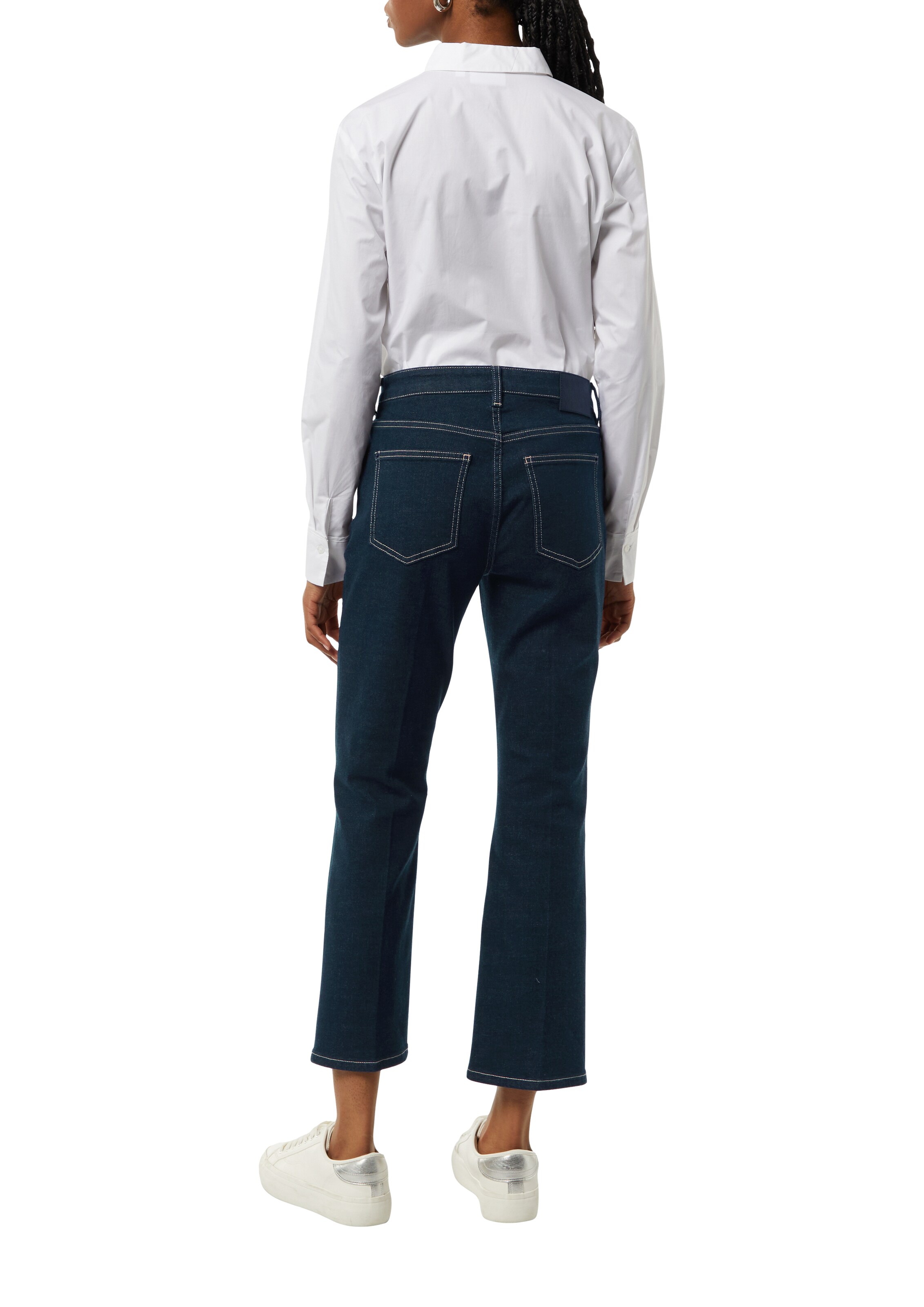 comma casual identity Rozšírený strih Džínsy - Modrá: zadná strana