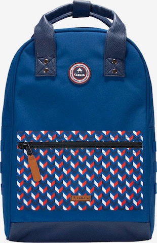 Cabaia Backpack 'Old School' in Blue