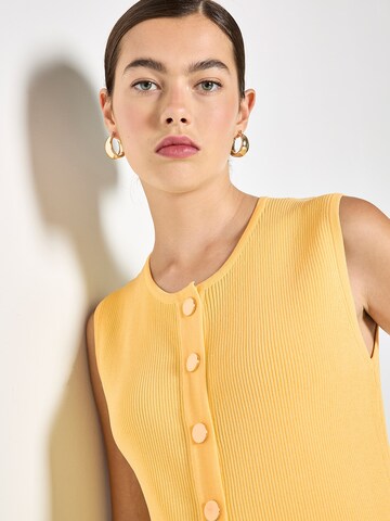 Apricot Klederdrachtjas in Geel