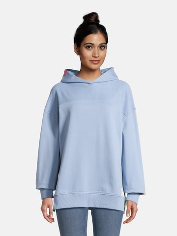 salzhaut Sweatshirt 'Leesgood' in Blauw: voorkant