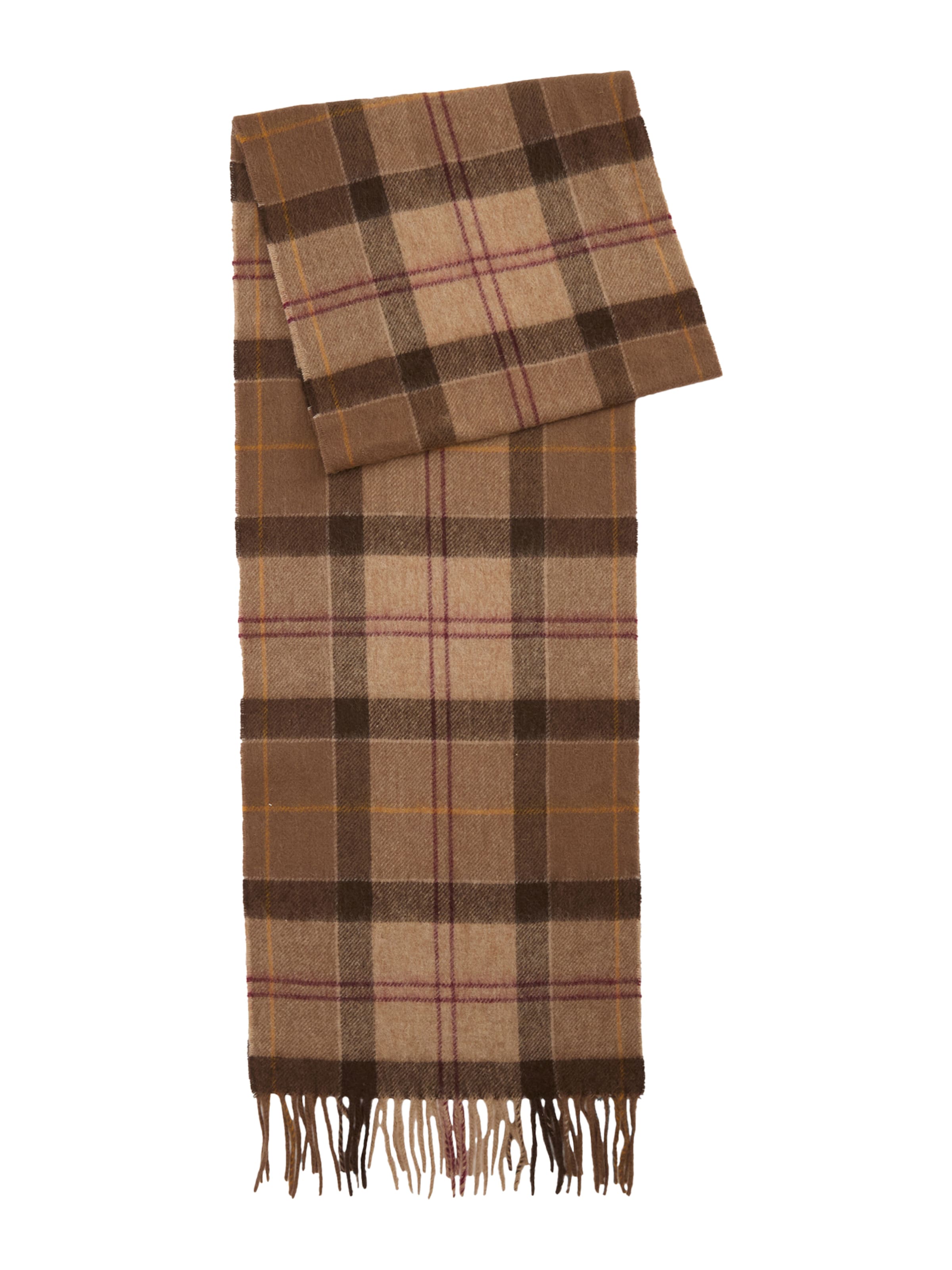Barbour Scarf in Brown: front