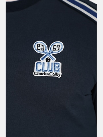 Sweat-shirt ' Earl Brodie ' Charles Colby en bleu