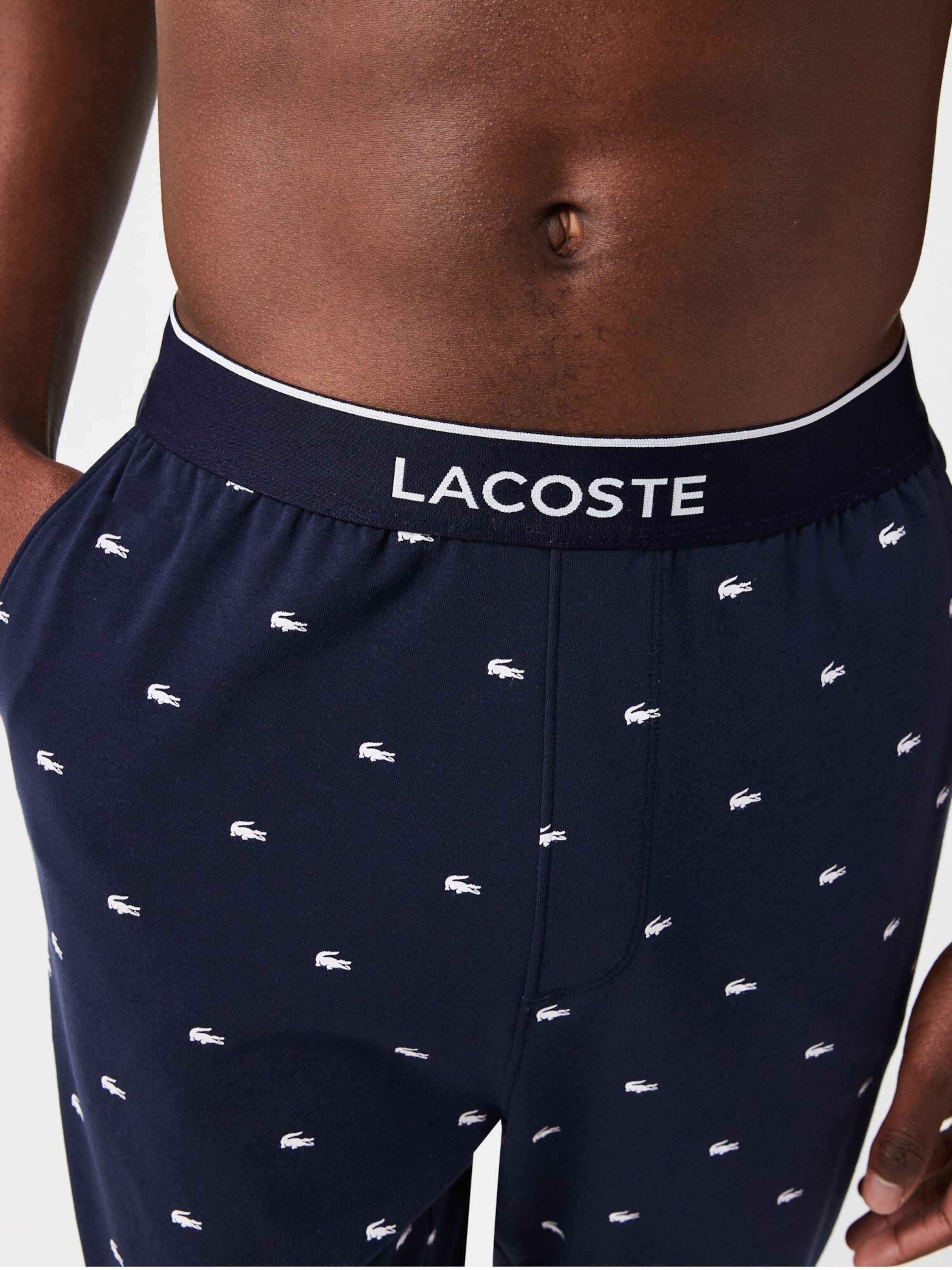 Lacoste pajama deals shorts