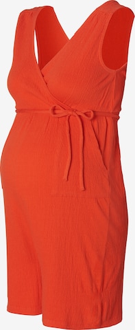 Esprit Maternity Jumpsuit in Red: front