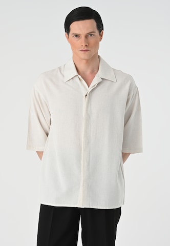Fit confort Chemise Antioch en beige