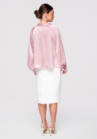 Ombre Blouse in Roze