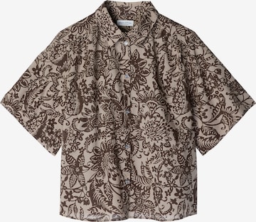 Marc O'Polo Blouse in Brown: front